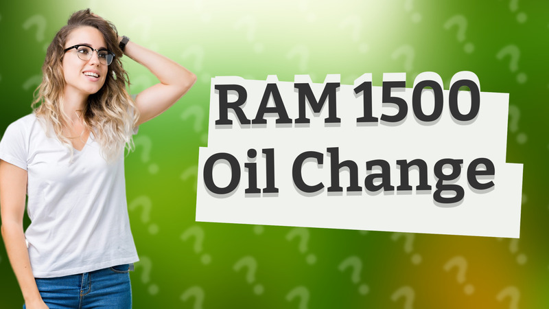 RAM 1500 Oil Change