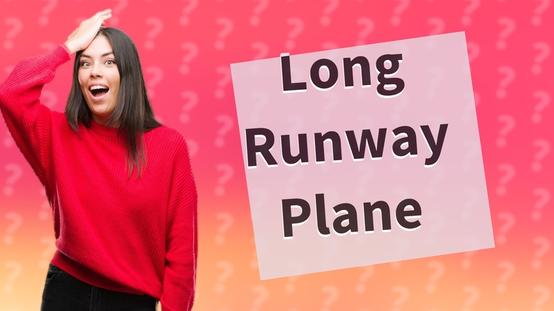Long Runway Plane