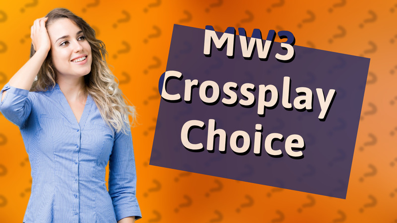 MW3 Crossplay Choice