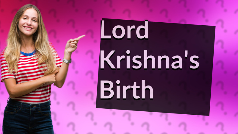 Lord Krishna's Birth
