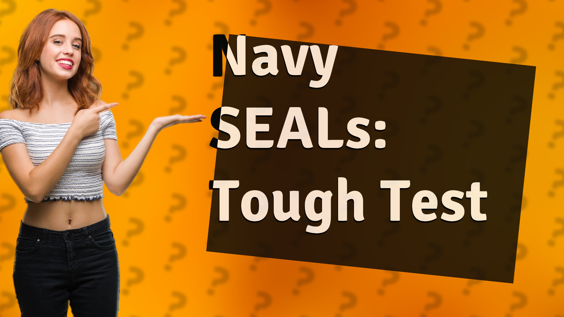 Navy SEALs: Tough Test