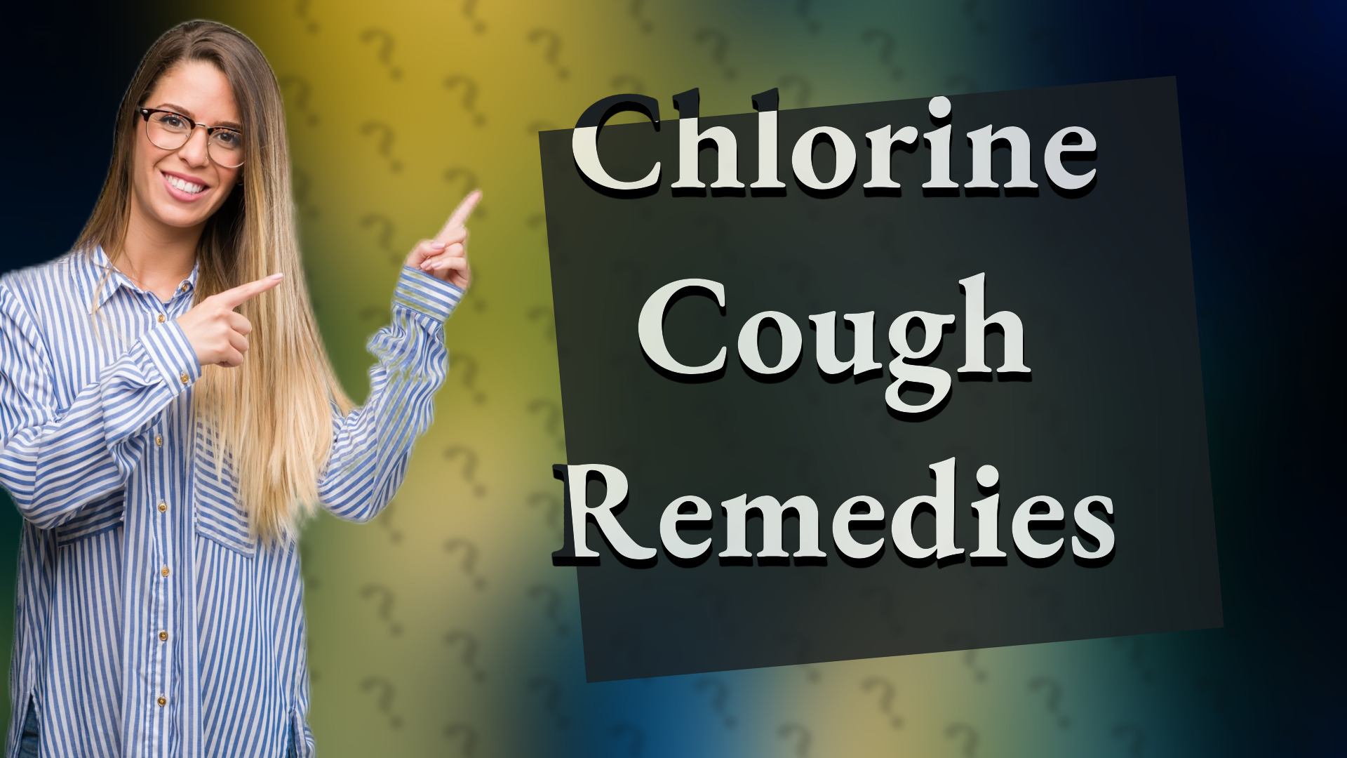 Chlorine Cough Remedies
