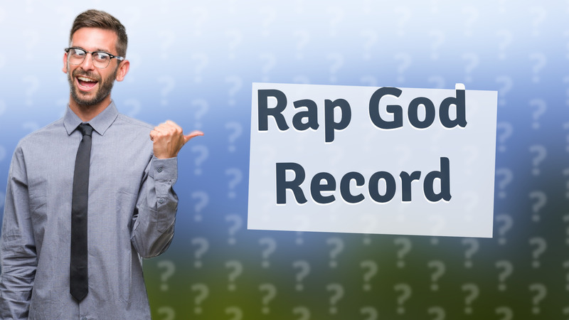 Rap God Record