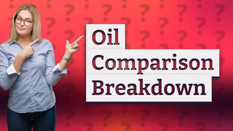 Oil Comparison Breakdown