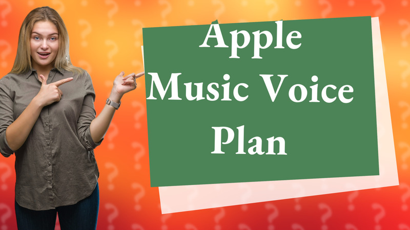 Apple Music Voice Plan