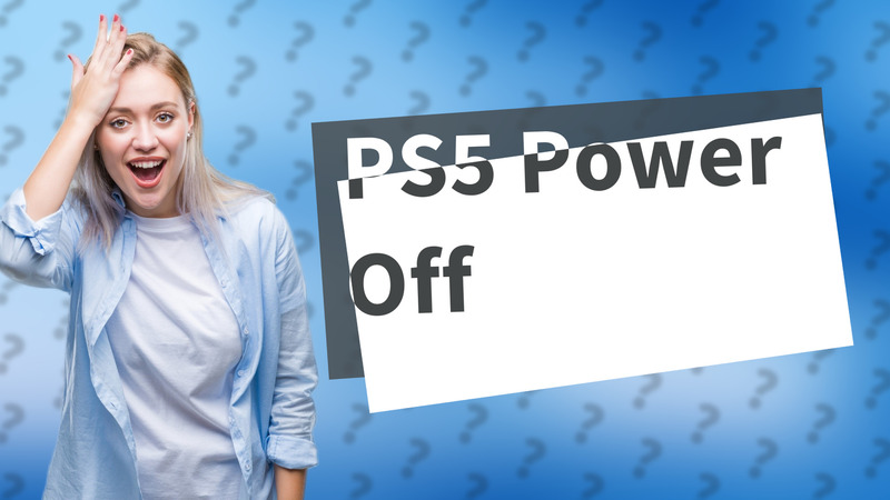 PS5 Power Off