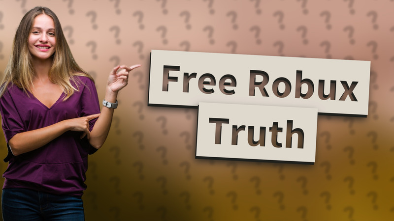 Free Robux Truth