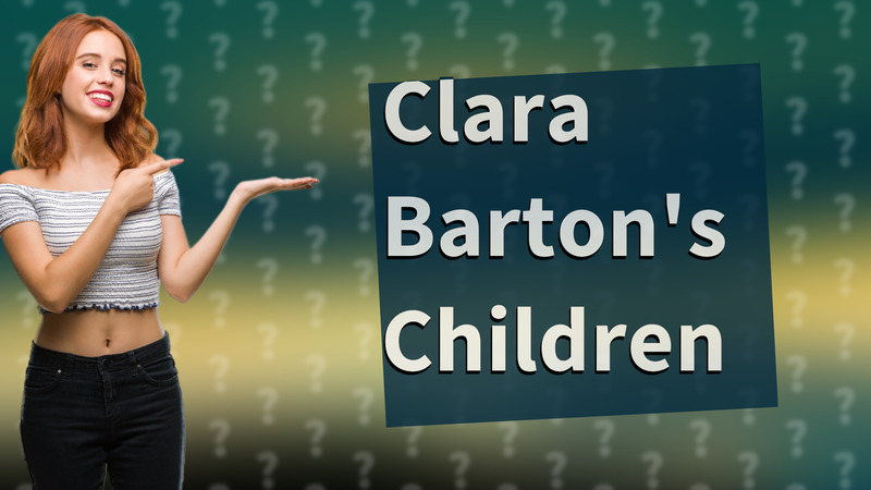 Clara Barton's Children