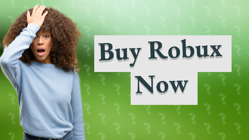 Buy Robux Now