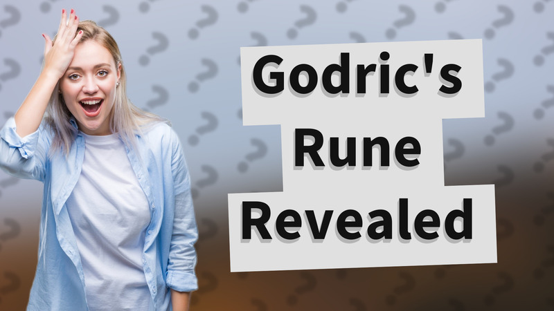 Godric's Rune Revealed