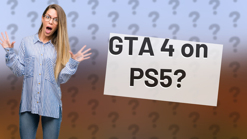 GTA 4 on PS5?