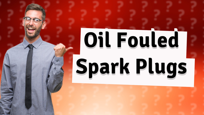 Oil Fouled Spark Plugs