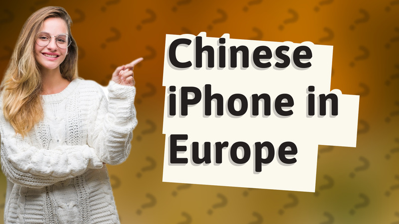 Chinese iPhone in Europe