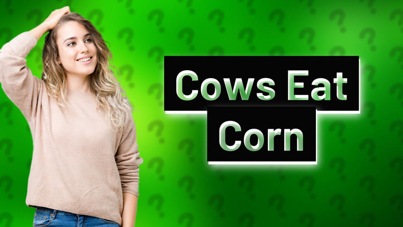 Cows Eat Corn