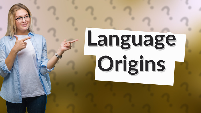 Language Origins