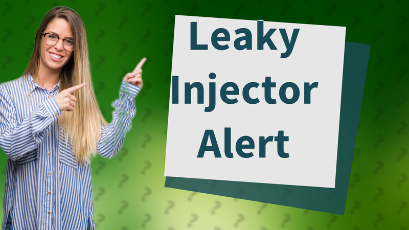 Leaky Injector Alert
