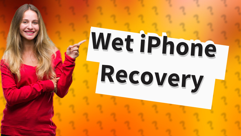 Wet iPhone Recovery