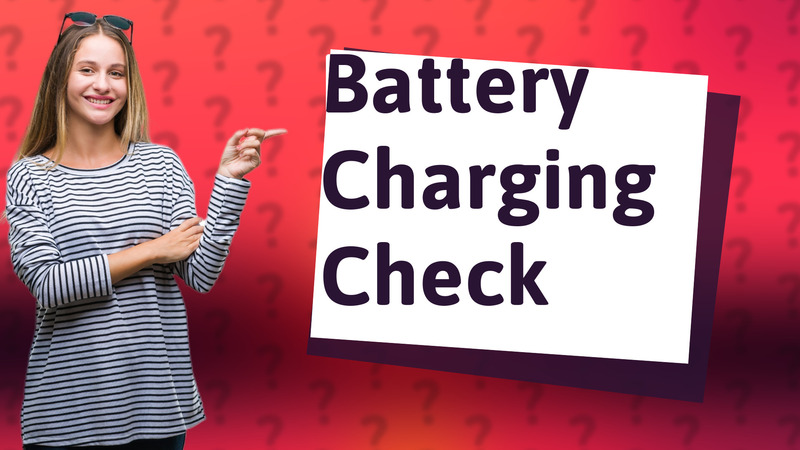 Battery Charging Check