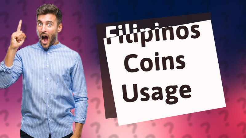 Filipinos Coins Usage
