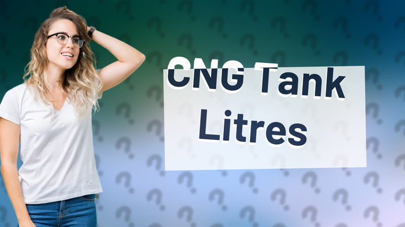 CNG Tank Litres