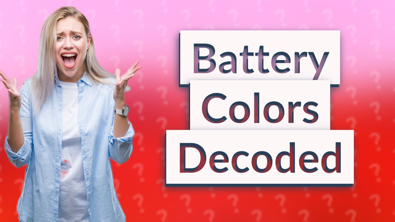 Battery Colors Decoded