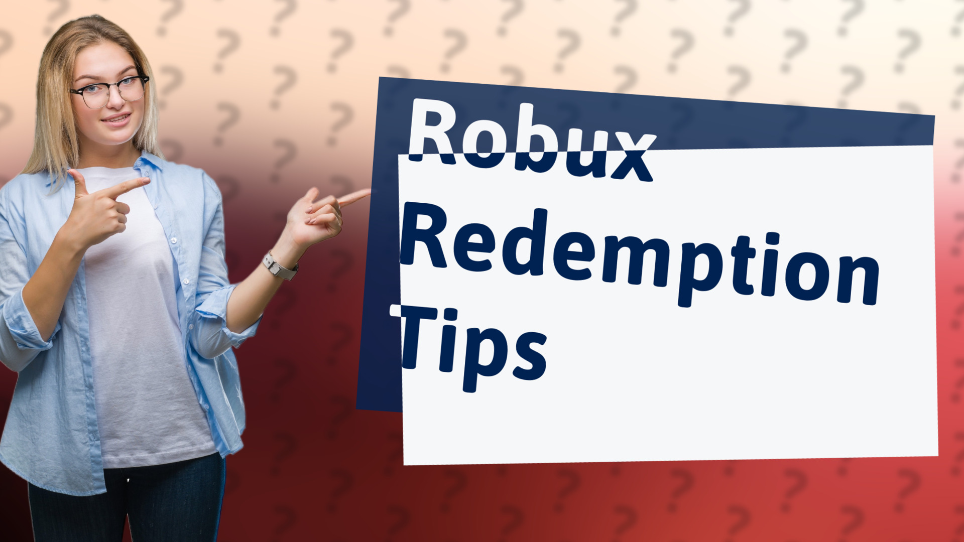 Robux Redemption Tips