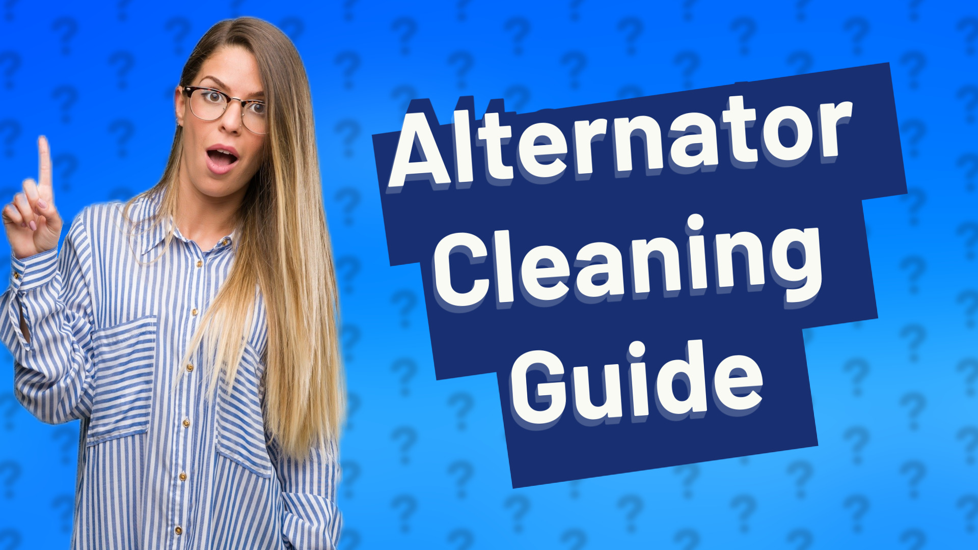 Alternator Cleaning Guide