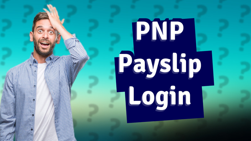 PNP Payslip Login