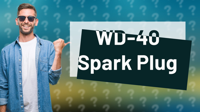WD-40 Spark Plug