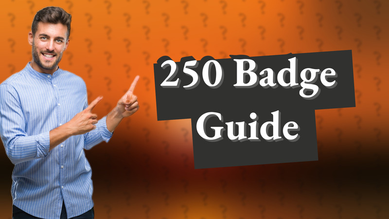 250 Badge Guide
