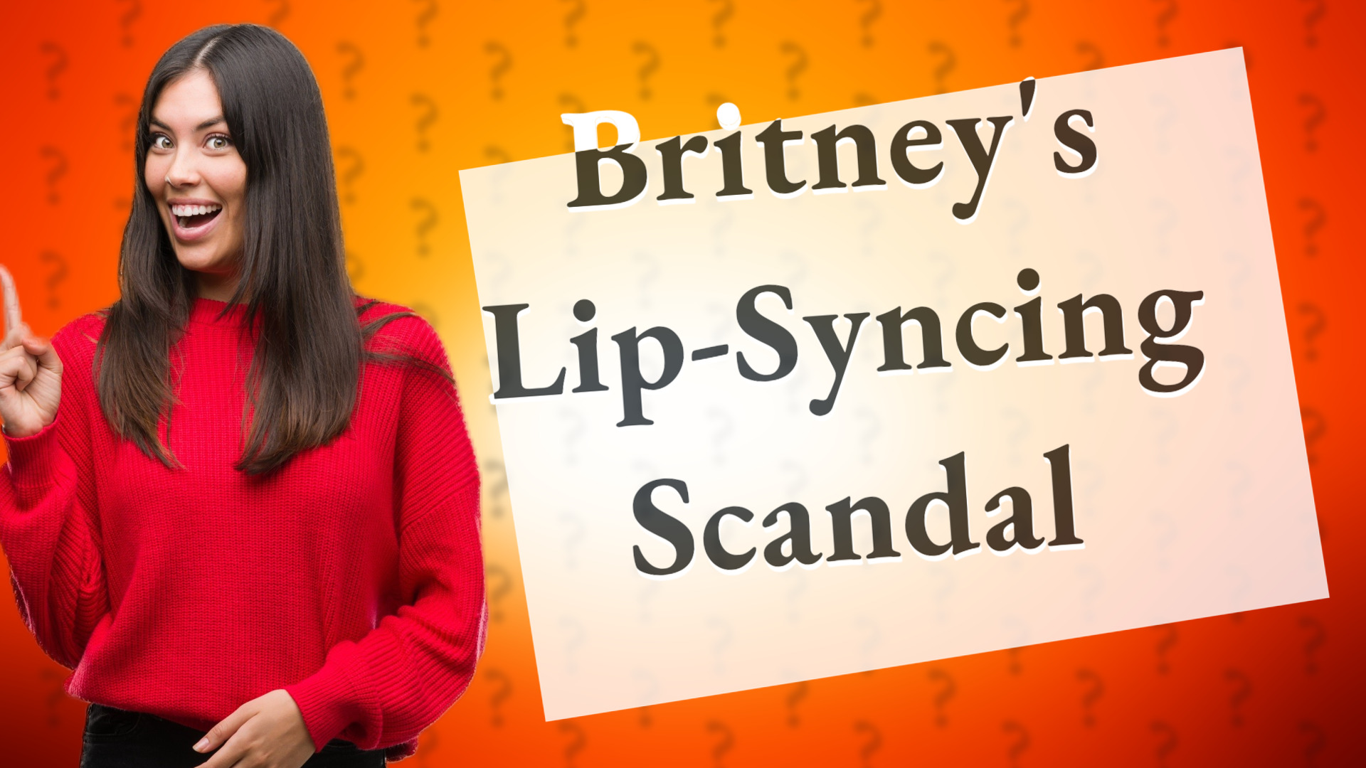 Britney's Lip-Syncing Scandal