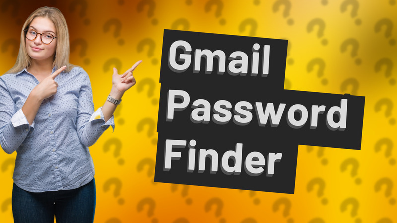 Gmail Password Finder
