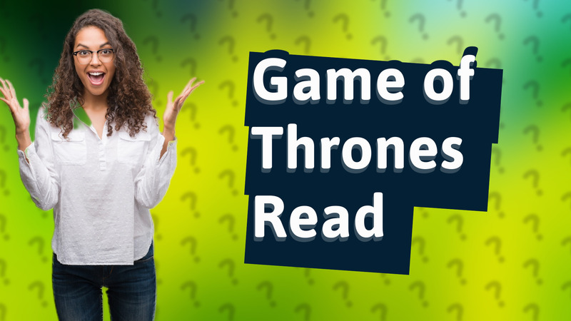 Game of Thrones Read