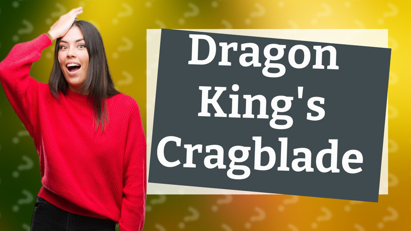 Dragon King's Cragblade