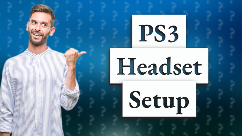 PS3 Headset Setup