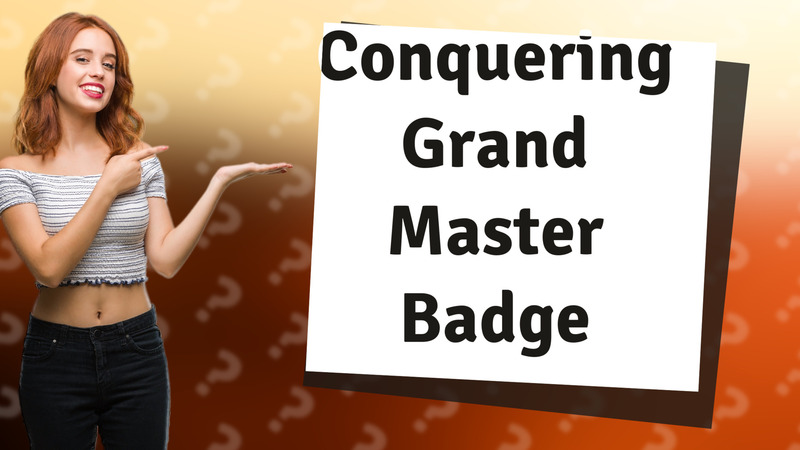 Conquering Grand Master Badge