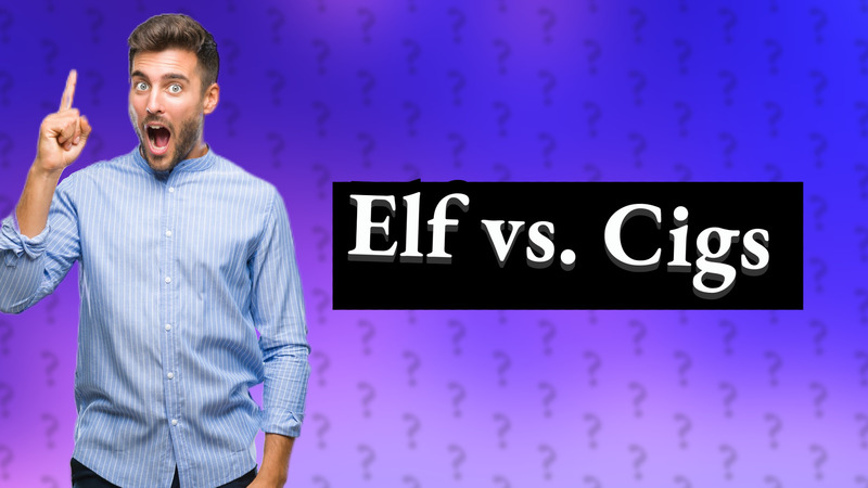 Elf vs. Cigs