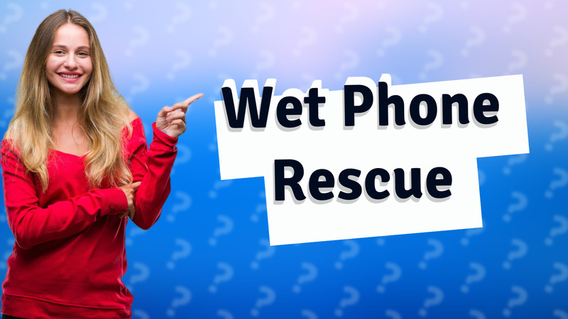 Wet Phone Rescue