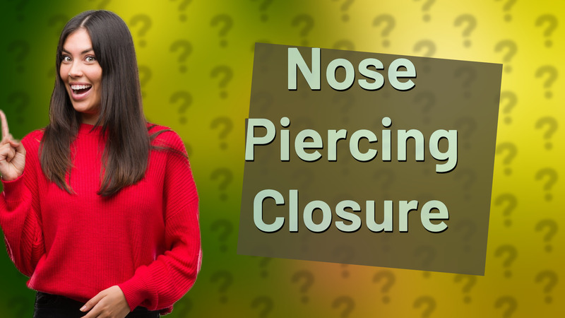 Nose Piercing Closure