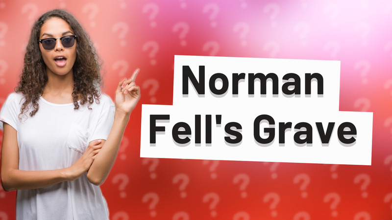 Norman Fell's Grave