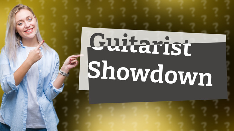 Guitarist Showdown