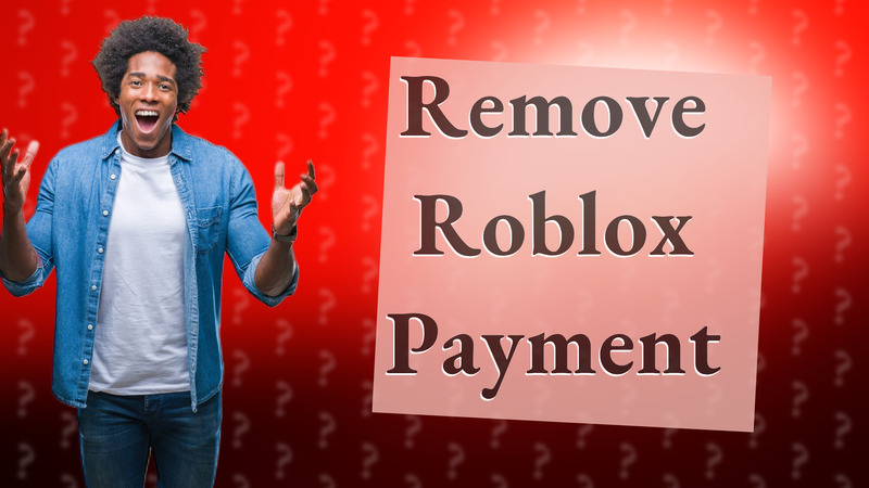 Remove Roblox Payment