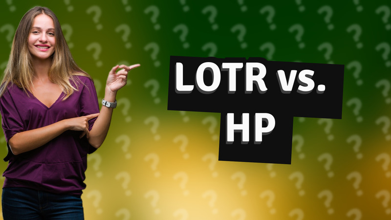 LOTR vs. HP