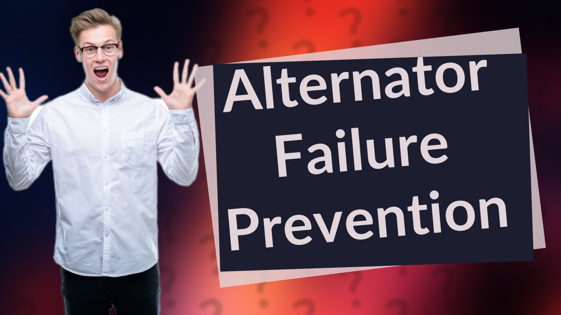 Alternator Failure Prevention