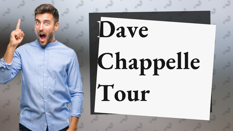 Dave Chappelle Tour