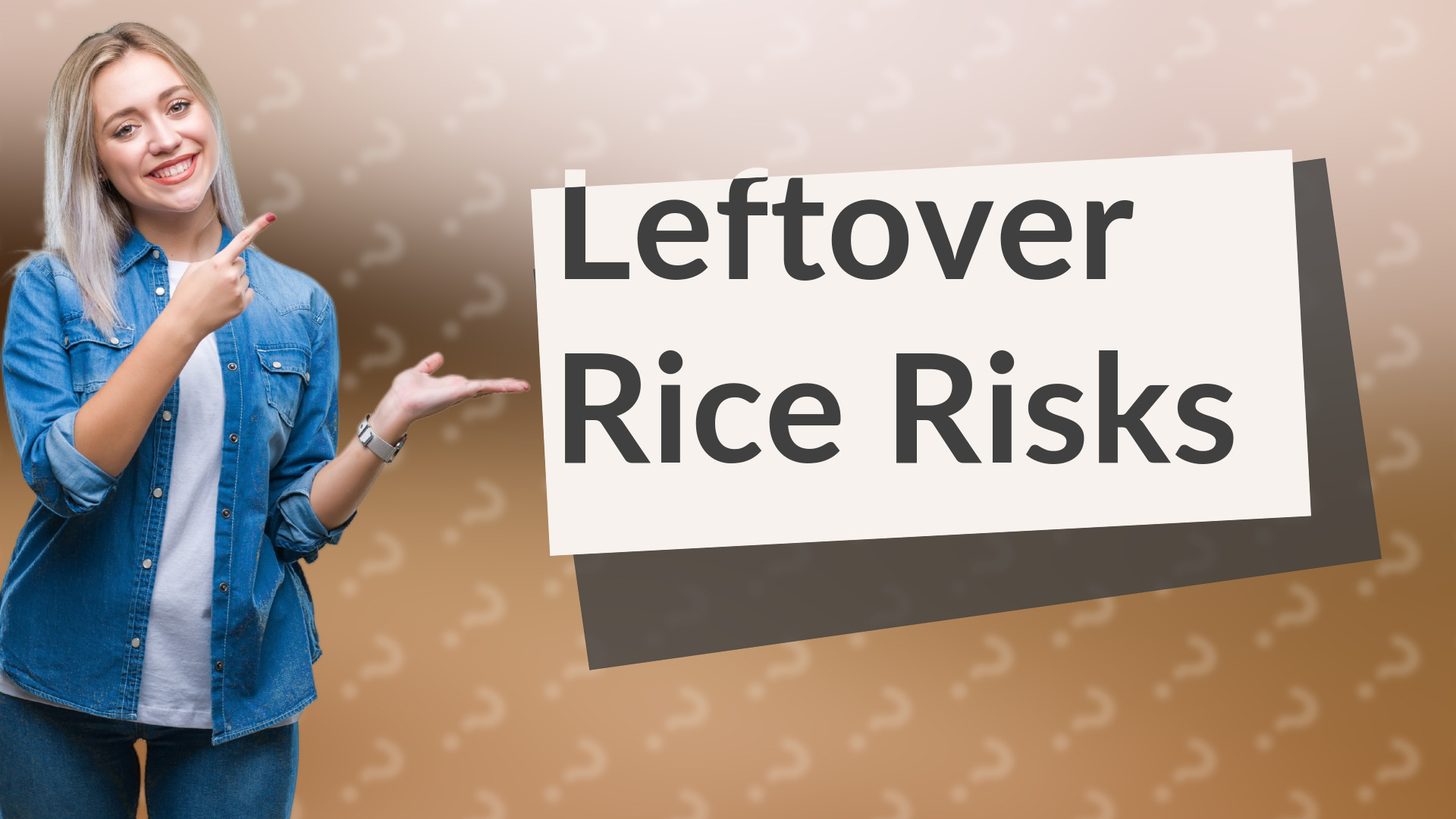 Leftover Rice Risks