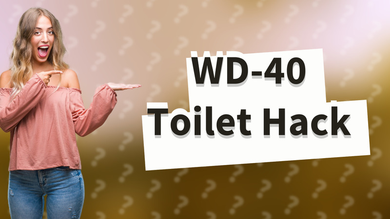 WD-40 Toilet Hack