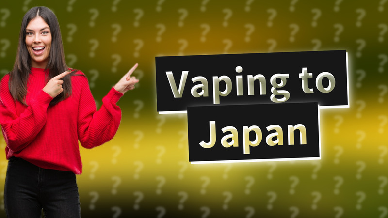 Vaping to Japan