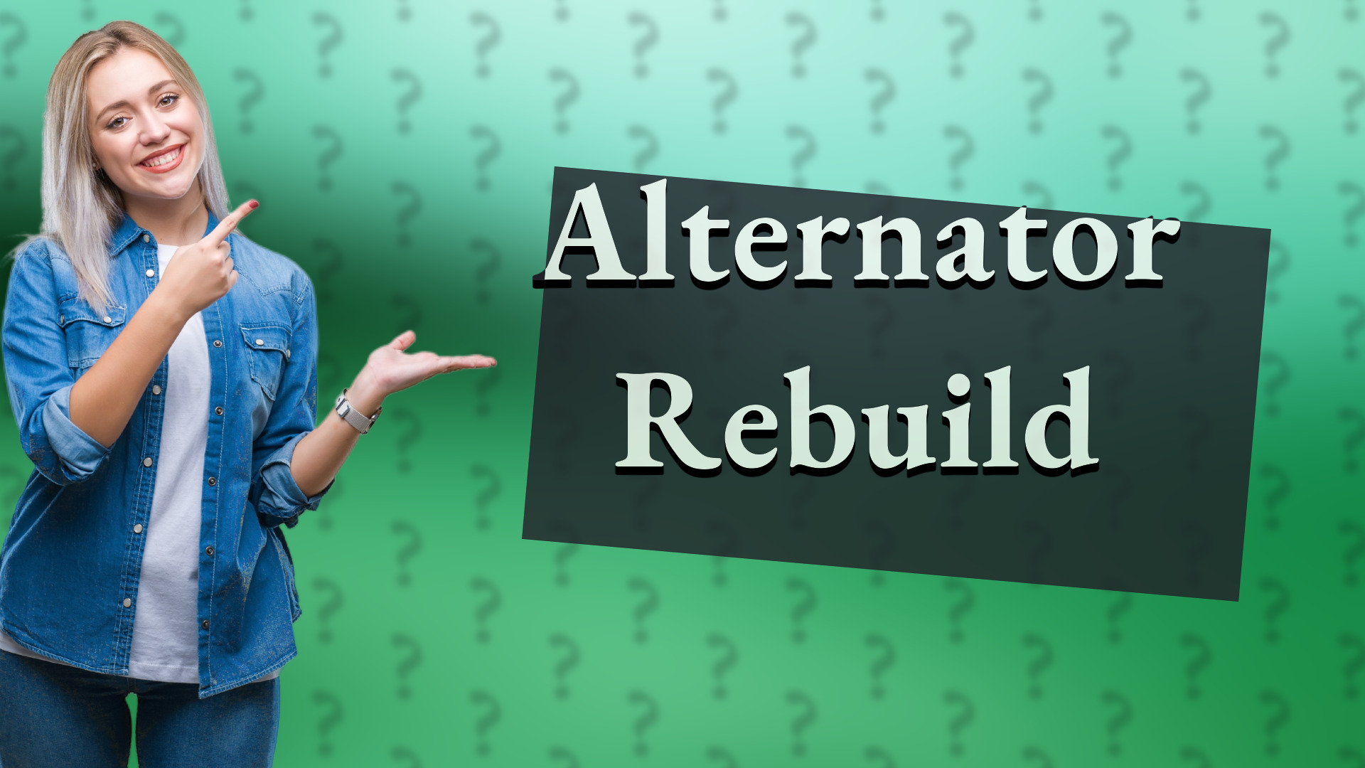 Alternator Rebuild