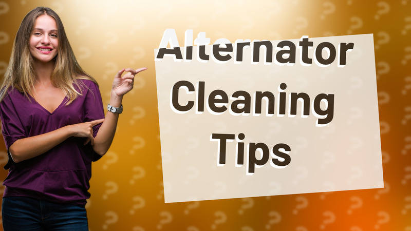 Alternator Cleaning Tips